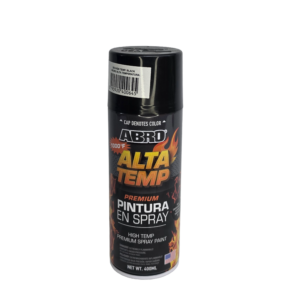 PINTURA ALTA TEMPERATURA NEGRO MATE ABRO