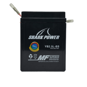 Batería de Gel para Motocicleta Shark Power YB2.5L-BS (12V 2.5Ah)